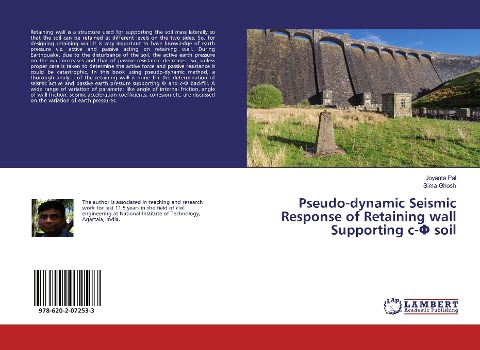 Pseudo-dynamic Seismic Response of Retaining wall Supporting c-¿ soil