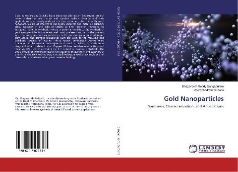 Gold Nanoparticles: Synthesis, Characterization, and Applications
