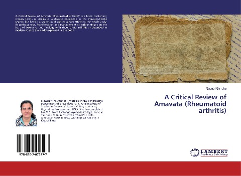 A Critical Review of Amavata (Rheumatoid arthritis)