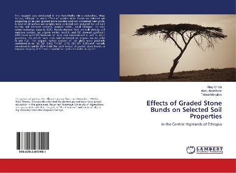 Effects of Graded Stone Bunds on Selected Soil Properties: in the Central Highlands of Ethiopia