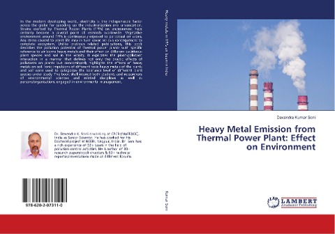 Heavy Metal Emission from Thermal Power Plant: Effect on Environment