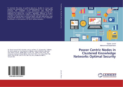 Power Centric Nodes in Clustered Knowledge Networks Optimal Security
