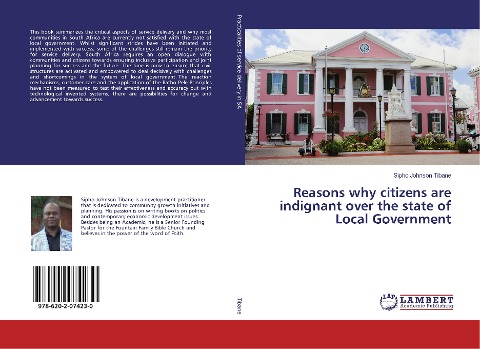 Reasons why citizens are indignant over the state of Local Government