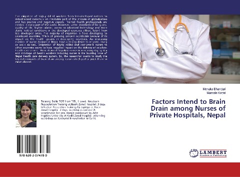 Factors Intend to Brain Drain among Nurses of Private Hospitals, Nepal