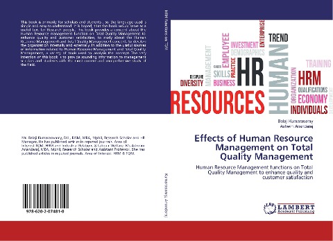 Effects of Human Resource Management on Total Quality Management: Human Resource Management functions on Total Quality Management to enhance quality and customer satisfaction