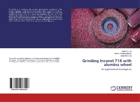 Grinding Inconel 718 with alumina wheel: An experimental investigation