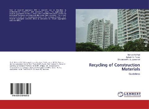 Recycling of Construction Materials: Guidelines