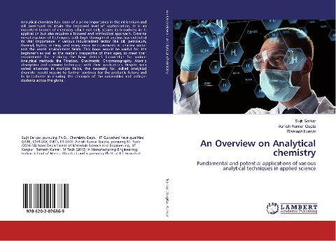An Overview on Analytical chemistry: Fundamental and potential applications of various analytical techniques in applied science
