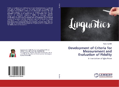 Development of Criteria for Measurement and Evaluation of Fidelity: in translations of Igbo Prose