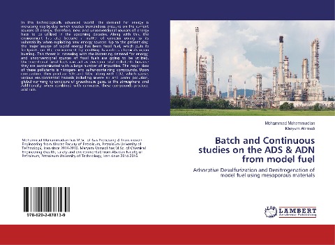 Batch and Continuous studies on the ADS & ADN from model fuel: Adsorptive Desulfurization and Denitrogenation of model fuel using mesoporous materials