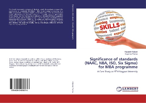 Significance of standards (NAAC, NBA, ISO, Six Sigma) for MBA programme: A Case Study on RTM Nagpur University