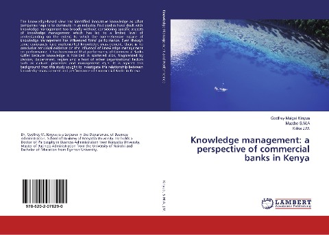 Knowledge management: a perspective of commercial banks in Kenya