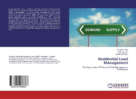 Residential Load Management: The Application Of Demand Side Management Techniques