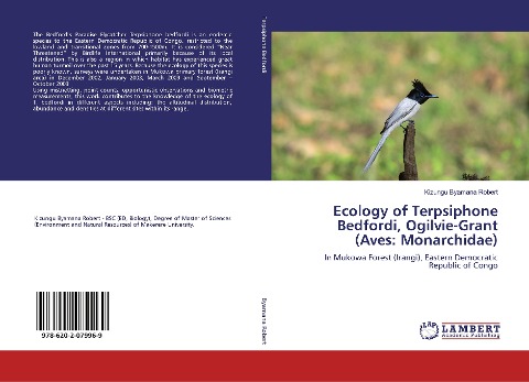Ecology of Terpsiphone Bedfordi, Ogilvie-Grant (Aves: Monarchidae): In Mukowa Forest (Irangi), Eastern Democratic Republic of Congo