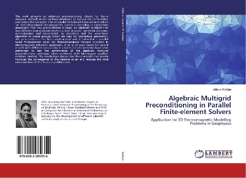 Algebraic Multigrid Preconditioning in Parallel Finite-element Solvers: Application for 3D Electromagnetic Modelling Problems in Geophysics