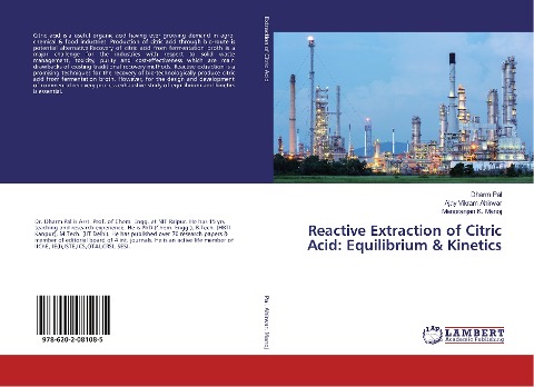 Reactive Extraction of Citric Acid: Equilibrium & Kinetics