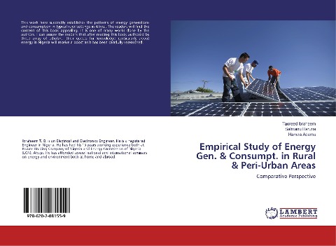 Empirical Study of Energy Gen. & Consumpt. in Rural & Peri-Urban Areas: Comparative Perspective