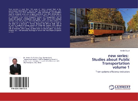 new series: Studies about Public Transportation volume 1: Tram systems efficiency indicators