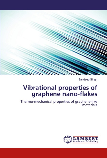 Vibrational properties of graphene nano-flakes: Thermo-mechanical properties of graphene-like materials