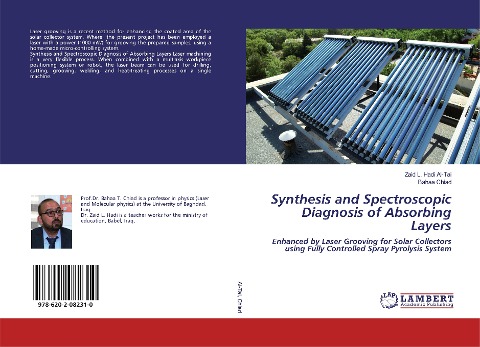 Synthesis and Spectroscopic Diagnosis of Absorbing Layers: Enhanced by Laser Grooving for Solar Collectors using Fully Controlled Spray Pyrolysis System