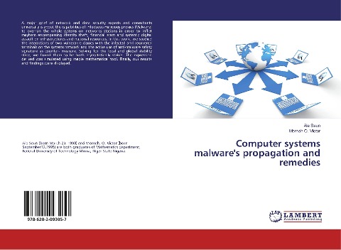 Computer systems malwares propagation and remedies