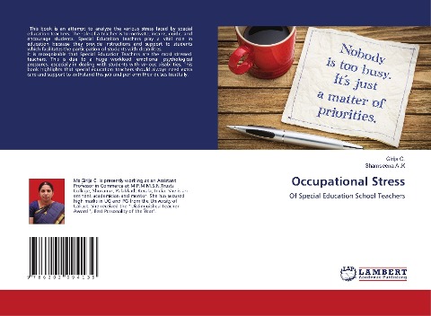 Occupational Stress: Of Special Education School Teachers