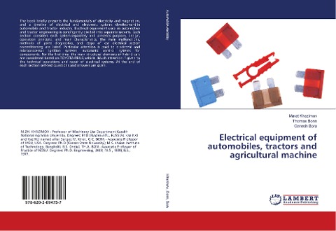 Electrical equipment of automobiles, tractors and agricultural machine