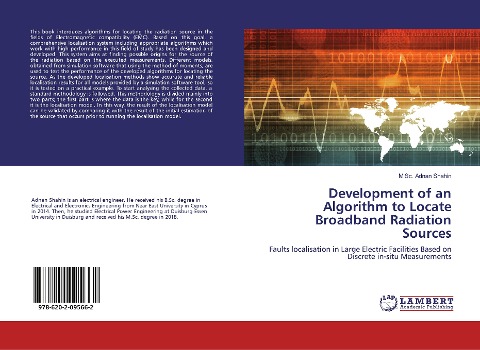 Development of an Algorithm to Locate Broadband Radiation Sources: Faults localisation in Large Electric Facilities Based on Discrete in-situ Measurements