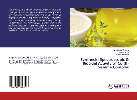 Synthesis, Spectroscopic & Biocidal Activity of Cu (II) Sesame Complex