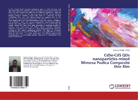 CdSe-CdS QDs nanoparticles-mixed Mimosa Pudica Composite thin film