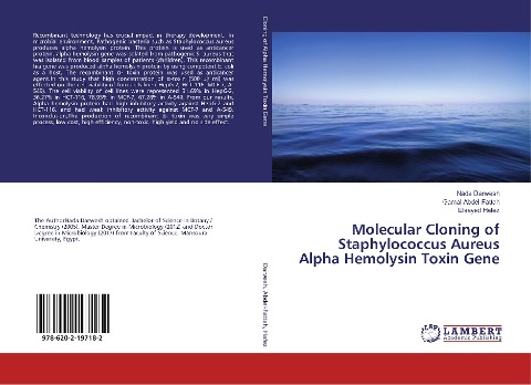 Molecular Cloning of Staphylococcus Aureus Alpha Hemolysin Toxin Gene