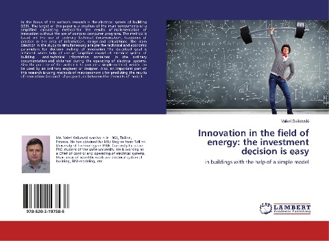 Innovation in the field of energy: the investment decision is easy: in buildings with the help of a simple model