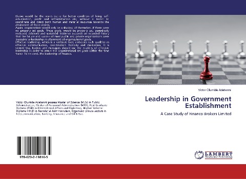 Leadership in Government Establishment: A Case Study of Financo Brokers Limited