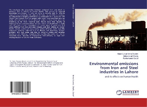 Environmental emissions from Iron and Steel industries in Lahore: and its effects on human health