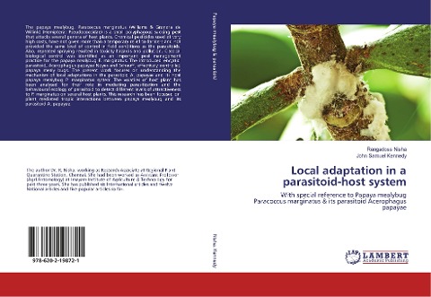 Local adaptation in a parasitoid-host system: With special reference to Papaya mealybug Paracoccus marginatus & its parasitoid Acerophagus papayae