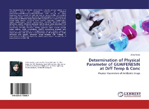 Determination of Physical Parameter of GUAIFENESIN at Diff Temp & Conc: Physical Parameters of Antibiotic Drugs