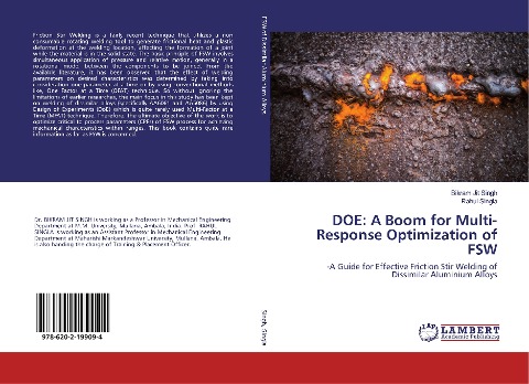DOE: A Boom for Multi-Response Optimization of FSW: -A Guide for Effective Friction Stir Welding of Dissimilar Aluminium Alloys