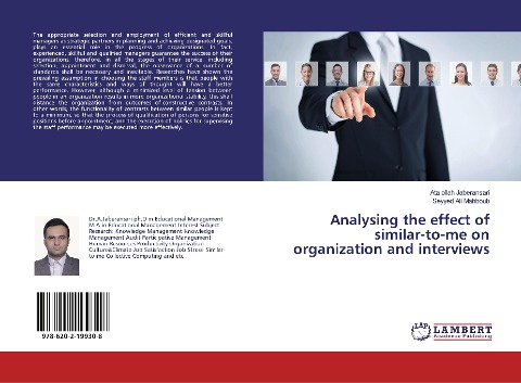 Analysing the effect of similar-to-me on organization and interviews
