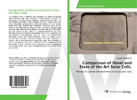 Comparison of Novel and State of the Art Solar Cells.: Review of current development in silicon solar cells