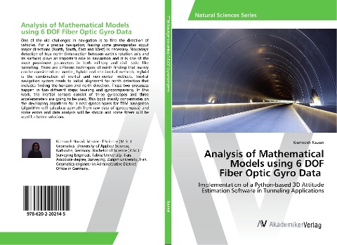 Analysis of Mathematical Models using 6 DOF Fiber Optic Gyro Data: Implementation of a Python-based 3D Attitude Estimation Software in Tunneling Applications