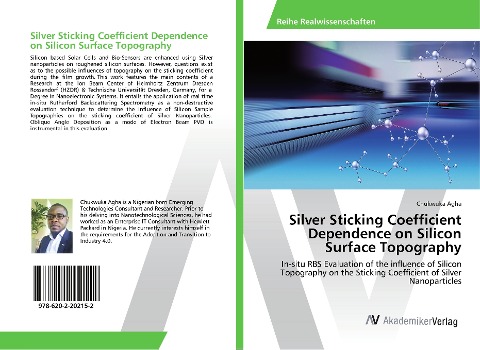 Silver Sticking Coefficient Dependence on Silicon Surface Topography: In-situ RBS Evaluation of the influence of Silicon Topography on the Sticking Coefficient of Silver Nanoparticles
