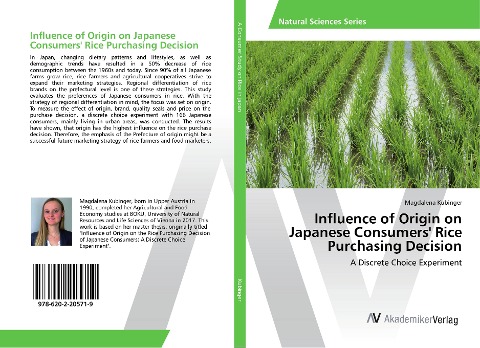 Influence of Origin on Japanese Consumers' Rice Purchasing Decision: A Discrete Choice Experiment