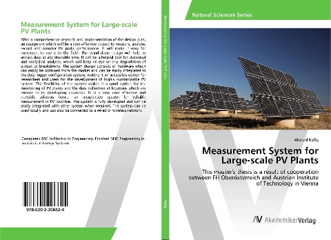 Measurement System for Large-scale PV Plants: This masters thesis is a result of cooperation between FH Oberösterreich and Austrian Institute of Technology in Vienna