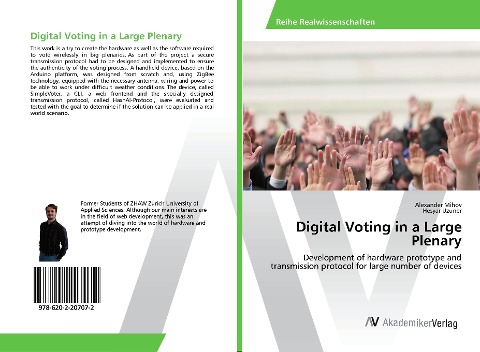 Digital Voting in a Large Plenary: Development of hardware prototype and transmission protocol for large number of devices
