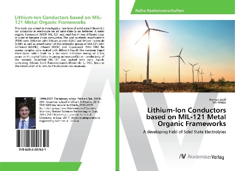 Lithium-Ion Conductors based on MIL-121 Metal Organic Frameworks: A developing Field of Solid State Electrolytes