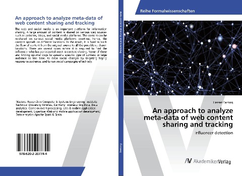 An approach to analyze meta-data of web content sharing and tracking: Influencer detection