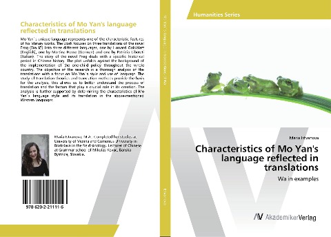 Characteristics of Mo Yan's language reflected in translations: Wa in examples