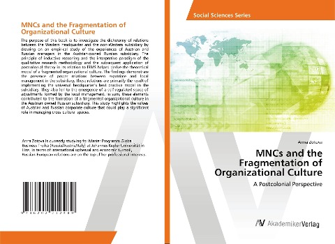 MNCs and the Fragmentation of Organizational Culture: A Postcolonial Perspective