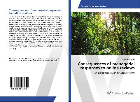 Consequences of managerial responses to online reviews: an experiment with amazon reviews