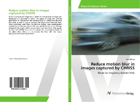 Reduce motion blur in images captured by CHRISS: Based on frequency domain filter